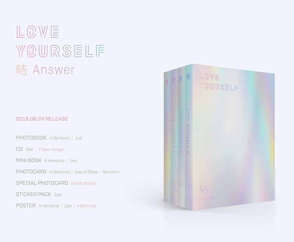 btsまとめ売り behind goeson on:e loveyourself K-pop BTS Bangtan Boys Album LOVE YOURSELF 'ANSWER' - Random